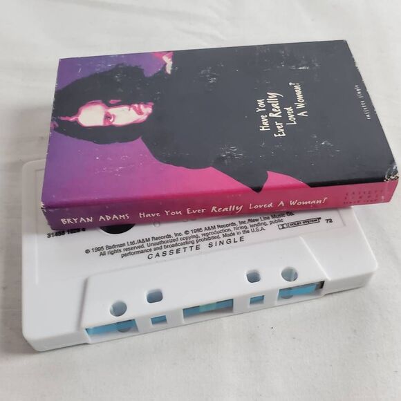 Bryan Adams – Have You Ever Really Loved a Woman? Cassette Single (1995) - Picture 3 of 3